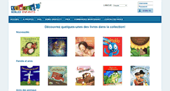 Desktop Screenshot of biblioenfants.com